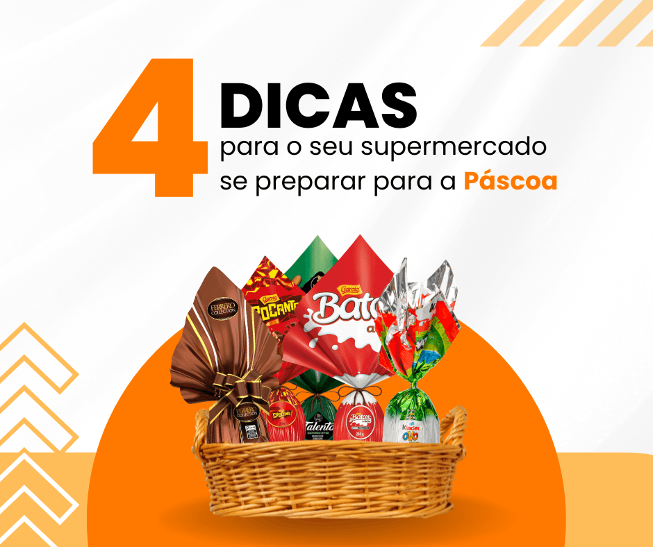 Páscoa no supermercado: 4 dicas fundamentais para seu supermercado se preparar para essa data