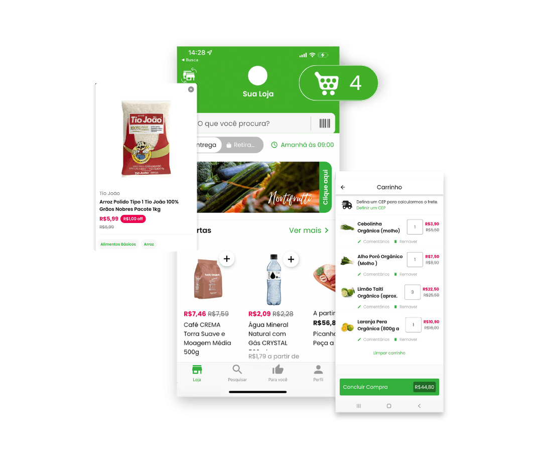 Na Páscoa, por causa da correria cotidiana, algumas pessoas podem não ter tempo para comprar de forma presencial. Por is